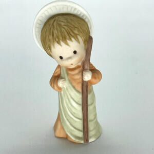 Vintage 1981 Hallmark‎ Mary Hamilton Nativity Joesph Figurine Replacement
